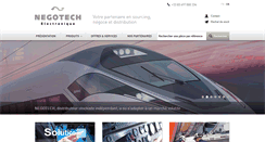 Desktop Screenshot of negotech-electronique.com